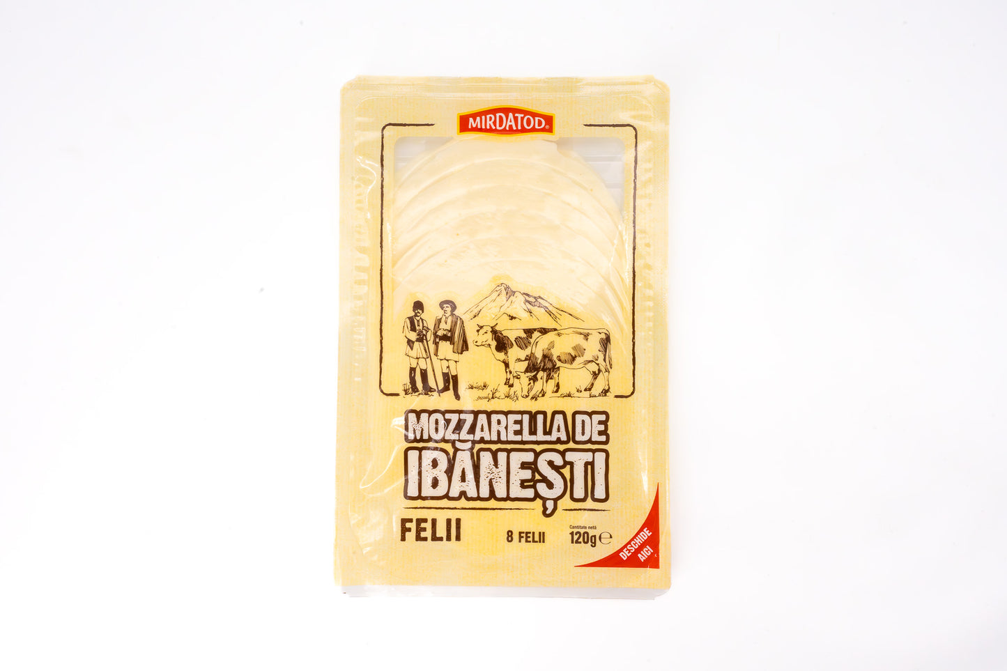 Cascaval de Ibanesti felii 120g