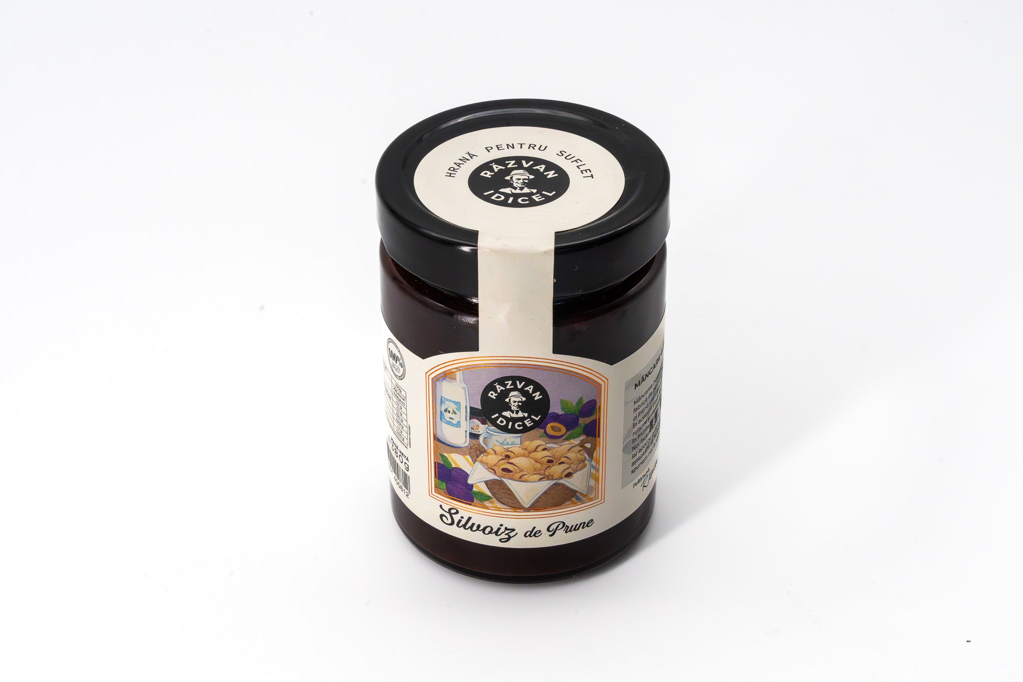 Silvoiz de prune fara zahar Razvan 380g